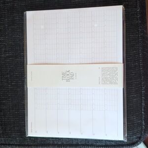 Cloth & Paper Time Block Pad 11x8.3" NIP